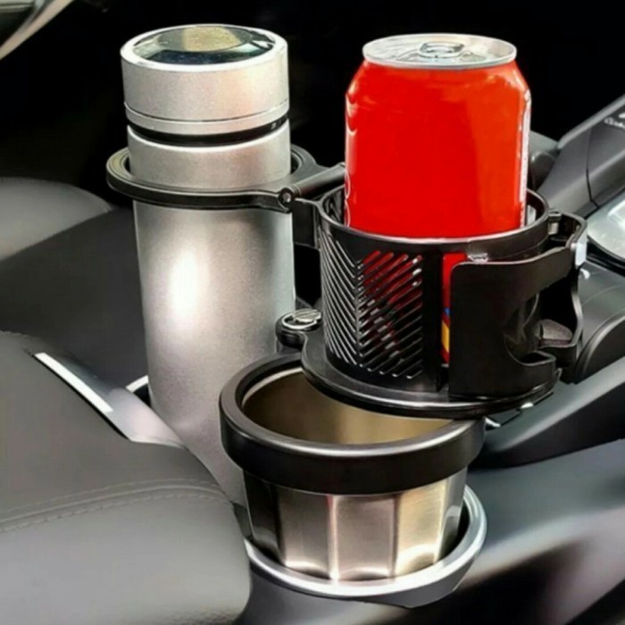 Cardin Phone &amp; Cup Holder 3 in 1 / Holder Multifungsi Mobil