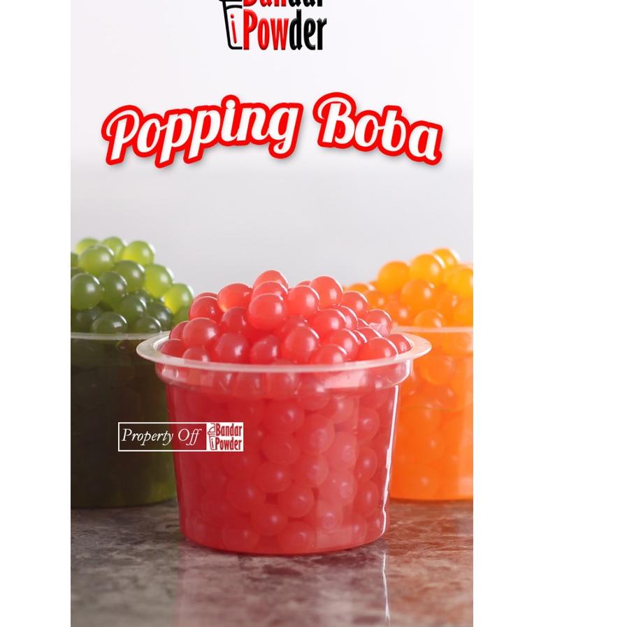 

✨Mall✨ Popping Boba Yogurt 500gr - Poping Bubble Jelly - Bandar Powder 