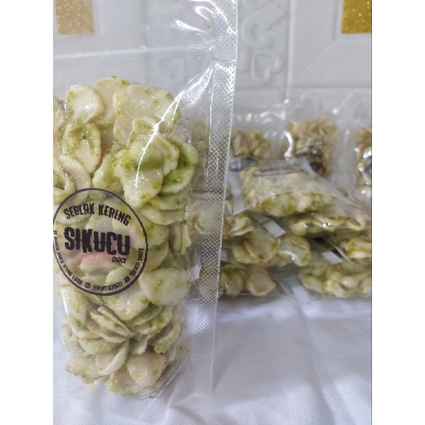 

1000 gram/kerupuk seblak kering/seblak kering pedas manis/sikucu snack