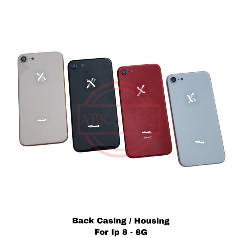 HOUSING - BACK CASING FULLSET FOR IP 8