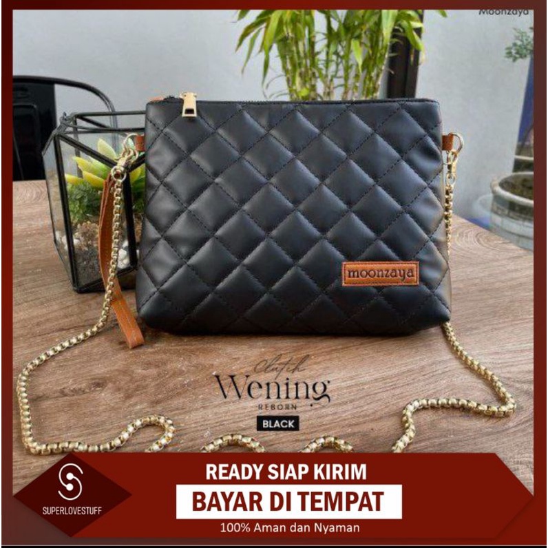 Tas Clutch Wanita Wening Reborn Moonzaya