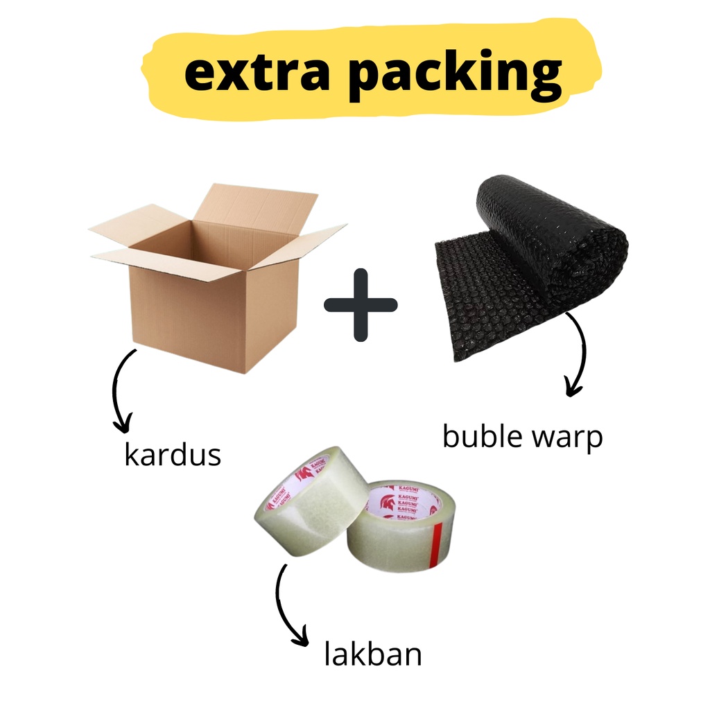 Extra Paking Khusus Casing Gaming Dus Dan Buble ( Kaca dan Body Agar Lebih Aman )