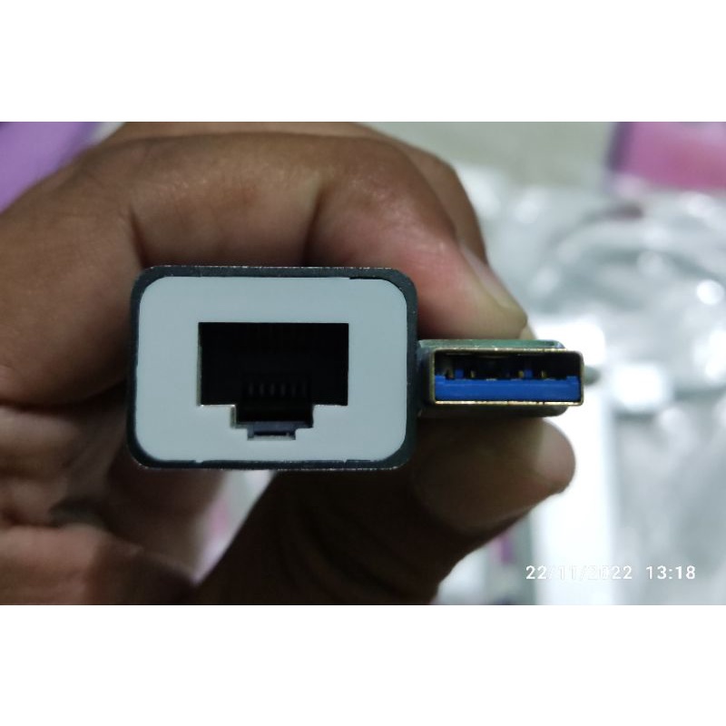 USB to LAN REAL GIGABIT plus 3 port USB
