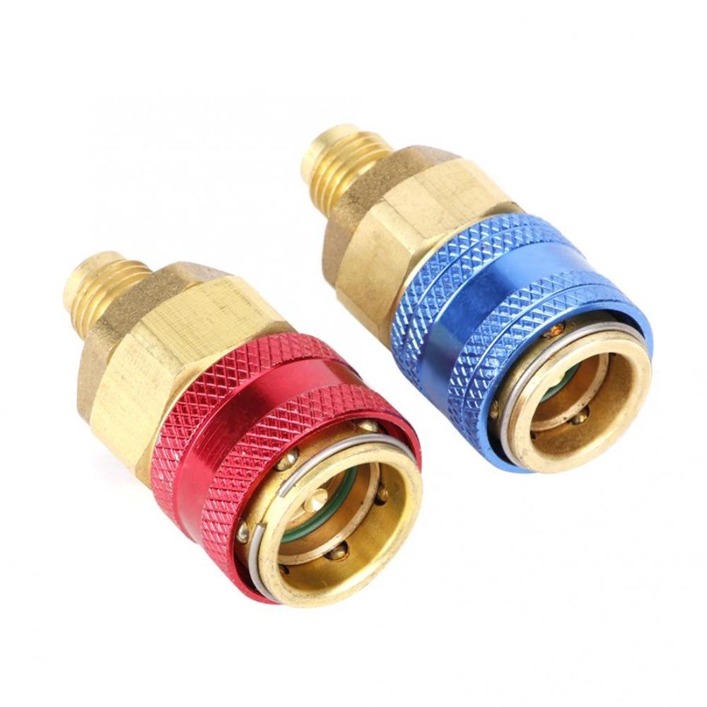 Preva Quick Coupling Adapter Kualitas Tinggi Fitting Ac Otomatis R134A Pendingin Ac Refrigerant