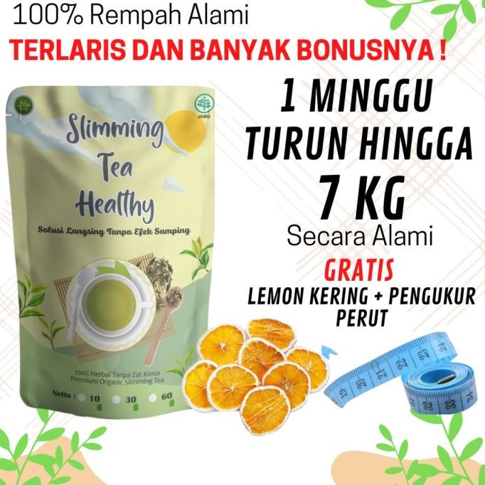 

[BISA COD] TEH PELANGSING HERBAL DETOX ALAMI SLIMMING TEA HEALTHY PELUNTUR LEMAK