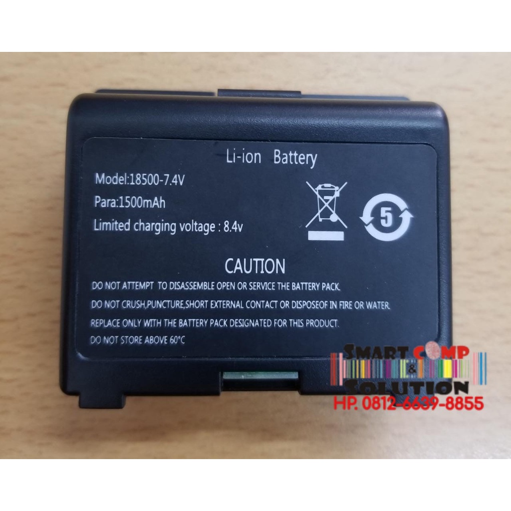 Baterai Battery Batre Mobile Printer Bluetooth Thermal Iware X583