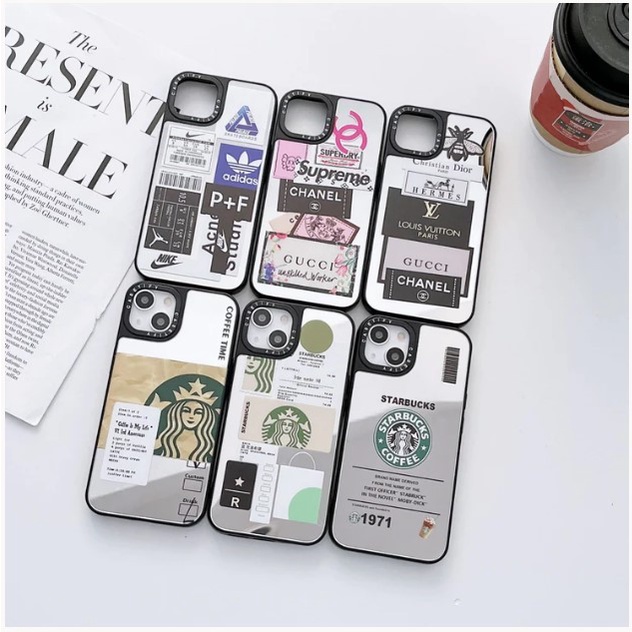 OPPO A95 A76 A55 4G A57 2020 Case Kaca Cermin Mirror Case Shockproof