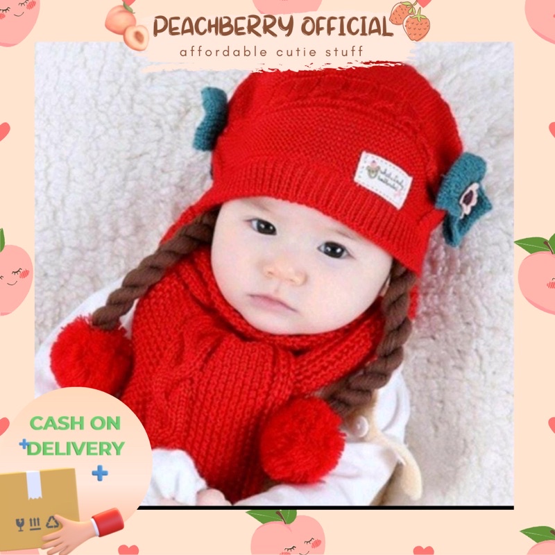 BEANIE HAT KUPLUK ANAK KEPANG RAJUT