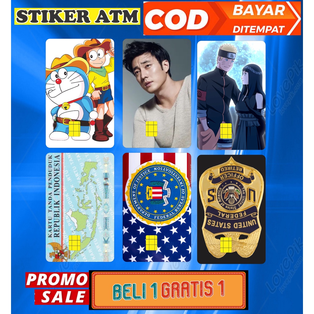 

Stiker Skin Card Stiker Kartu ATM Etoll SUDAH DI LAPISI ANTI GORES