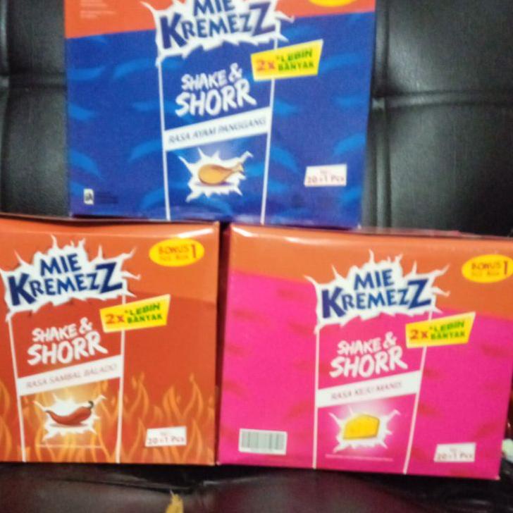 

Ready☋ Mie Kremezz Shake & Shorr Box 1000, isi 20+1 34 ✺