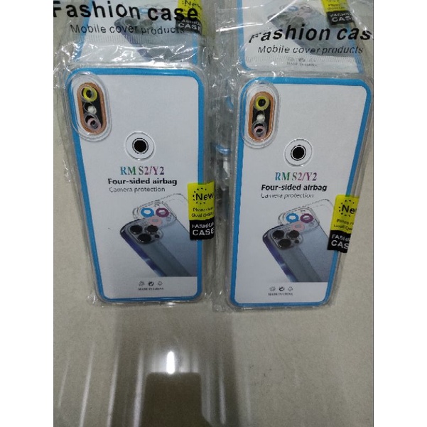 Softcase Xiaomi S2 Redmi Y2 Silikon casing Case Bening Transparan Pelindung Pro Camera
