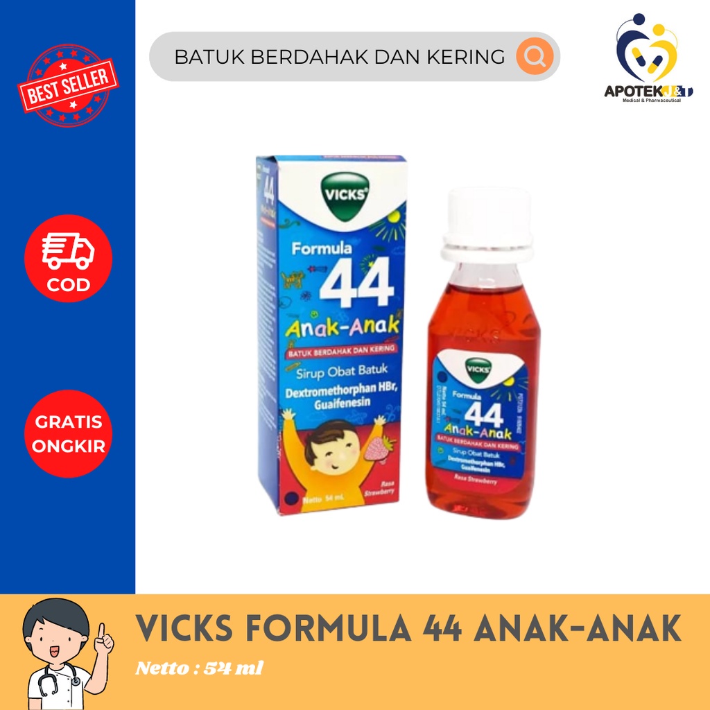 VICKS FORMULA 44 ANAK 54ML