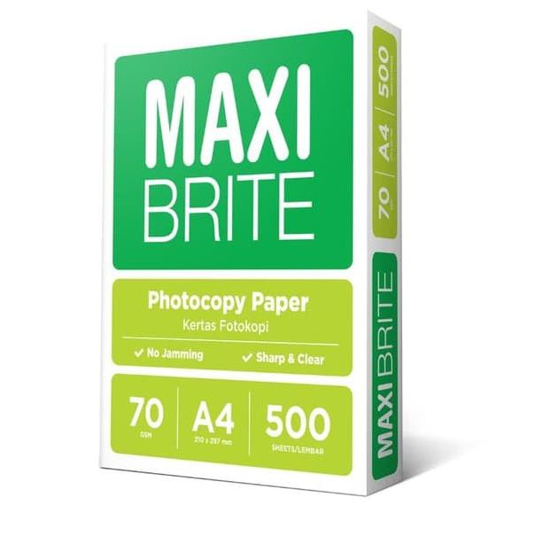 

ㅚ KERTAS HVS A4 70GSM MAXI BRITE ƒ
