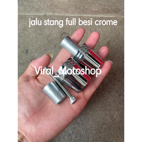 Jalu Stang Bandul Besi Cp Baut 10 ( jalu + baut + bosh ) Universal stang motor