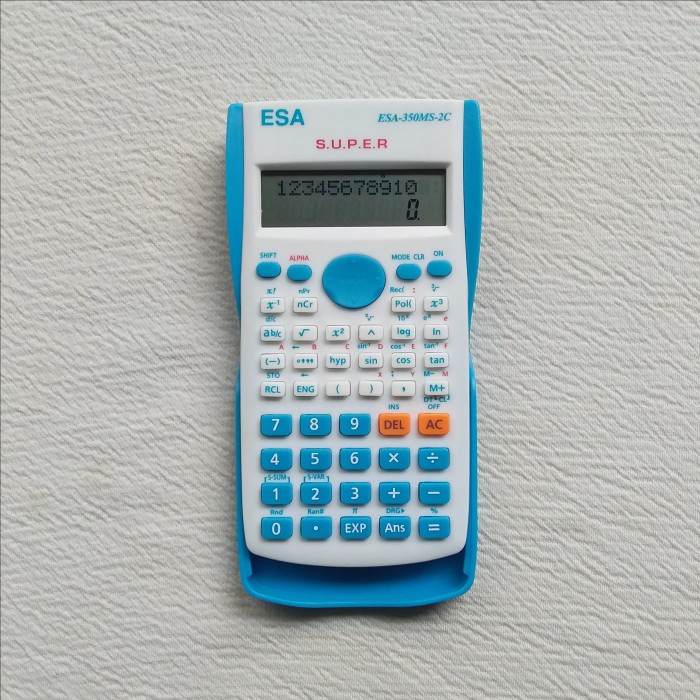 

HEMAT Kalkulator Scientific Multi Guna - Fungsi sama dengan Casio fx-350MS