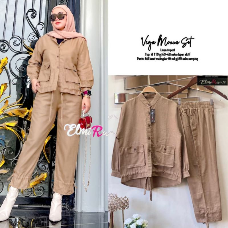 (NEW)SETELAN WANITA DAISY OOTD BY SHOFIYA//VEGA SET BY ELMIRA