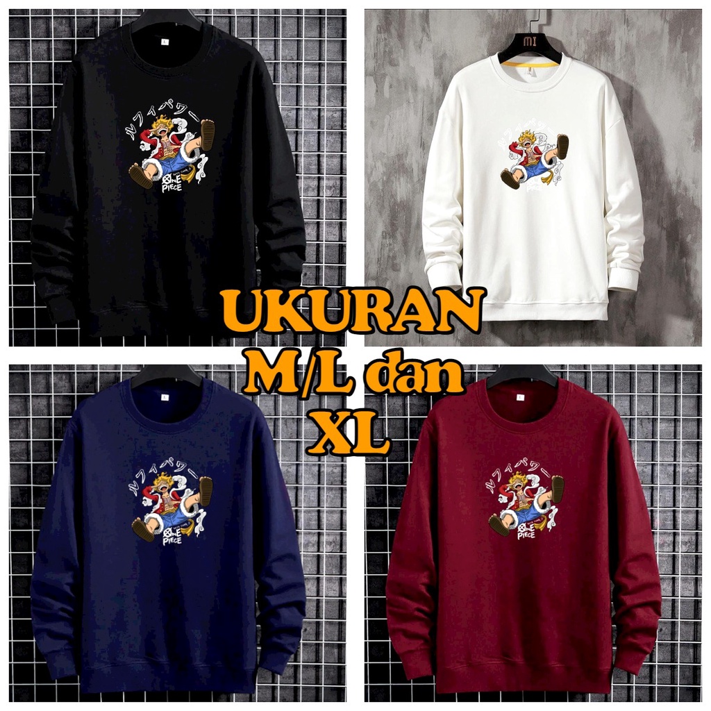 MUKZHOP - BAJU SWEATER ONEPIECE MEREM / sweater kece / atasan lengan panjang / fashion pria / crewneck / terbaru