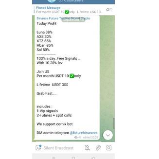 Recomended Signal Trading setiap Hari kripto