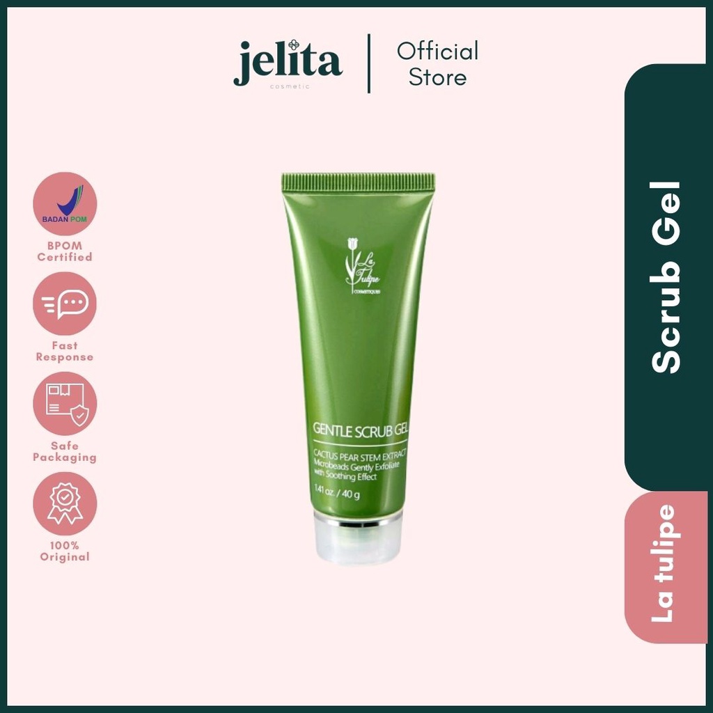 La Tulipe Gentle Scrub Gel 40gr