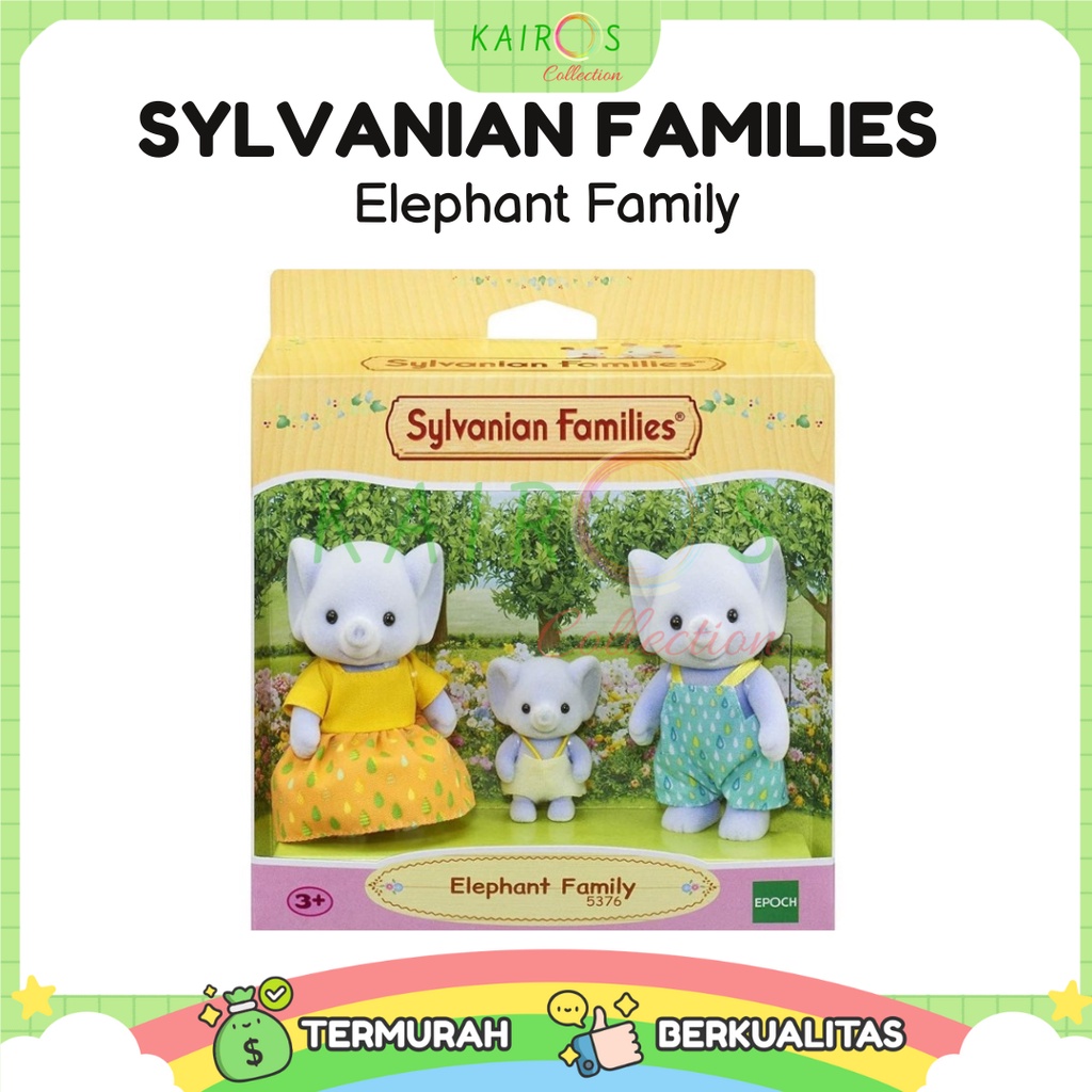 Sylvanian Families Elephant Family