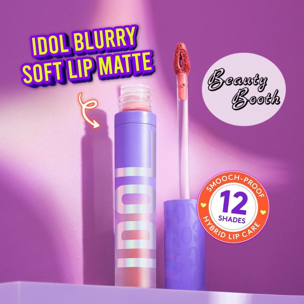 SOMETHINC Idol Blurry Soft Lip Matte | Lip Cream Matte