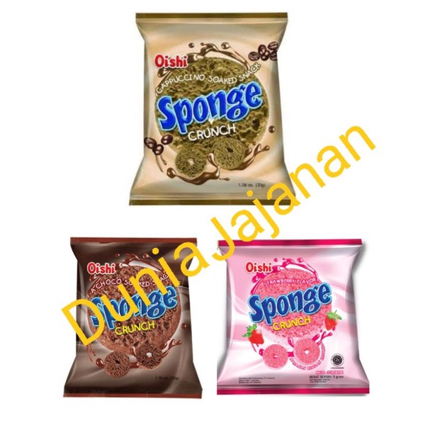 Snack Oishi Sponge Renceng