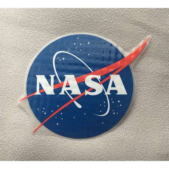 

ZENO Apparel | Stiker Sablon DTF Logo Nasa Siap Press