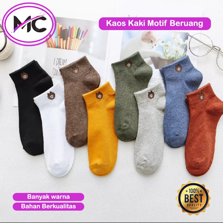 Kaos Kaki Wanita Pria Pendek Kaos Kaki Ankel Polos Motif Kaos Kaki Tebal Korea Lucu Kaos Kaki Wanita Muslimah Kaos Kaki teddy Warna