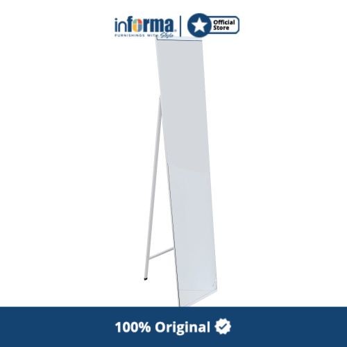 INFORMA - CERMIN BADAN - STANDING MIRROR E02 30X150.5CM WHITE