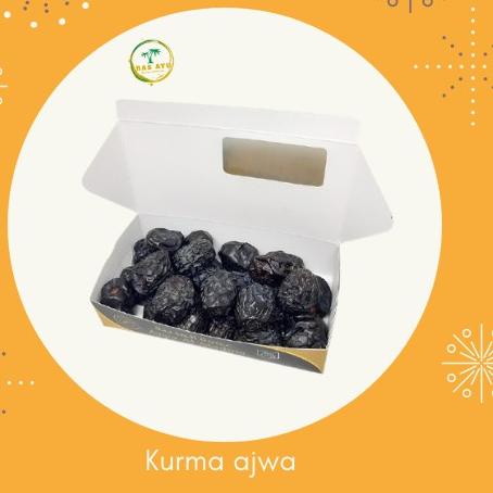 

SALE✅Kurma Ajwa Organik Nr 250gr Kurma Ajwa Original Kurma Nabi Kurma Castle farm Kurma Promil Kurma Kesehatan|RA4