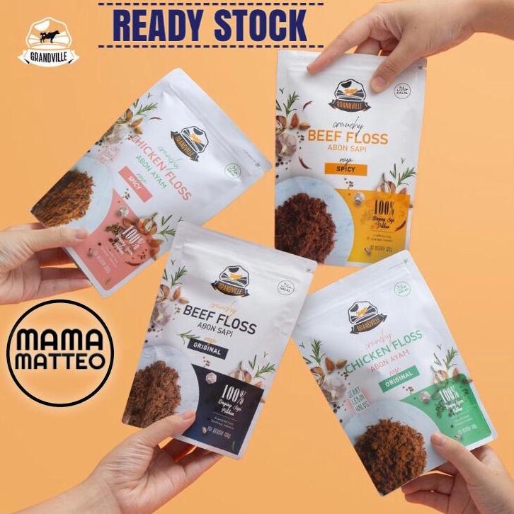 

12.12 Promo >> Grandville Abon Sapi Ayam Anak / Grand Ville Beef Chicken Floss Bandung Grandvile