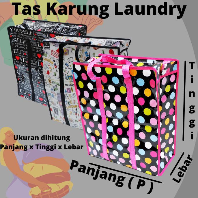 Jual Tas Karung Laundry Belanja Besar Jumbo Tas Londry Karung Terpal Jumbo Shopee Indonesia