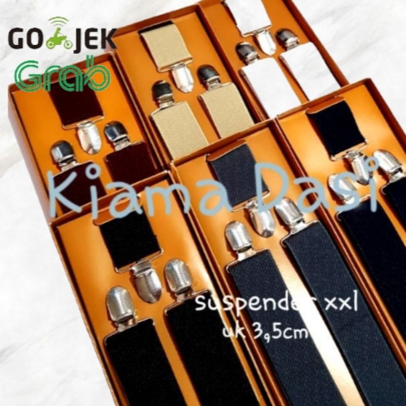 Suspender Kaki 3 Lebar 3.5 Cm Termurah