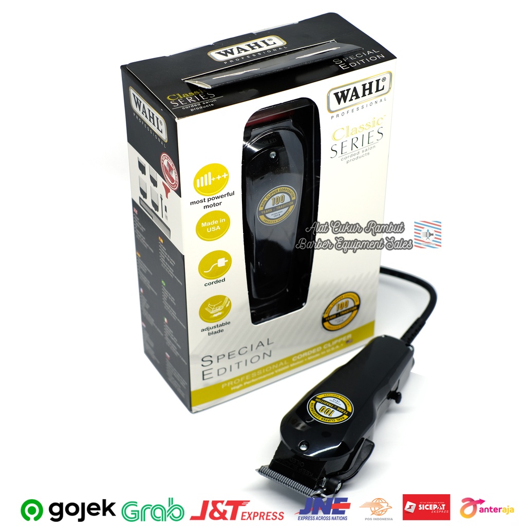 Alat Cukur Rambut Mesin Cukur Rambut Hair Clipper WAHL Special Edition Black Original