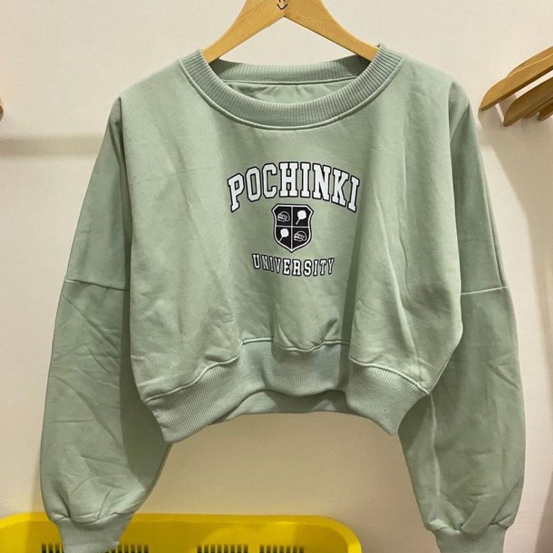 CREWNECK POCHINKI CROOPE SWEATER
