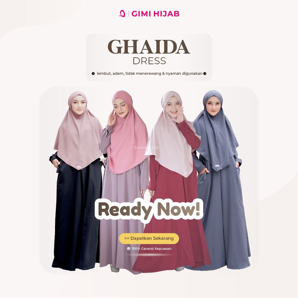 Gamis - Ghaida Dress by Gimi Hijab