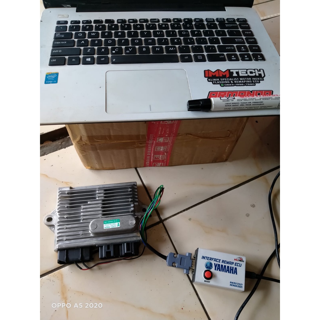 REMAP ECU YAMAHA 2021 VIA BACKDOOR