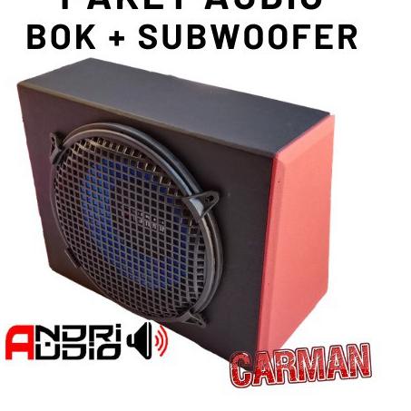 Telah Hadir.. Paket Combo Speaker Subwoofer 12 Inch CARMAN CM 1278 Plus Box 12 Inch Dan Tutup