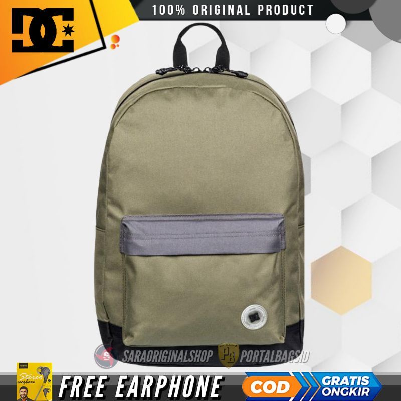 DC Shoes Nickel Bag M Backpack Tas Ransel Original
