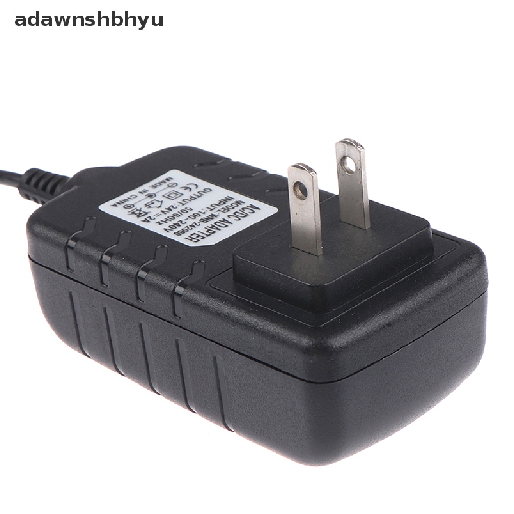 Adawnshbhyu 1Pc 24V 2A Adaptor Power Supply Untuk Lampu LED UV Pengering Kuku Nail Art Tools ID