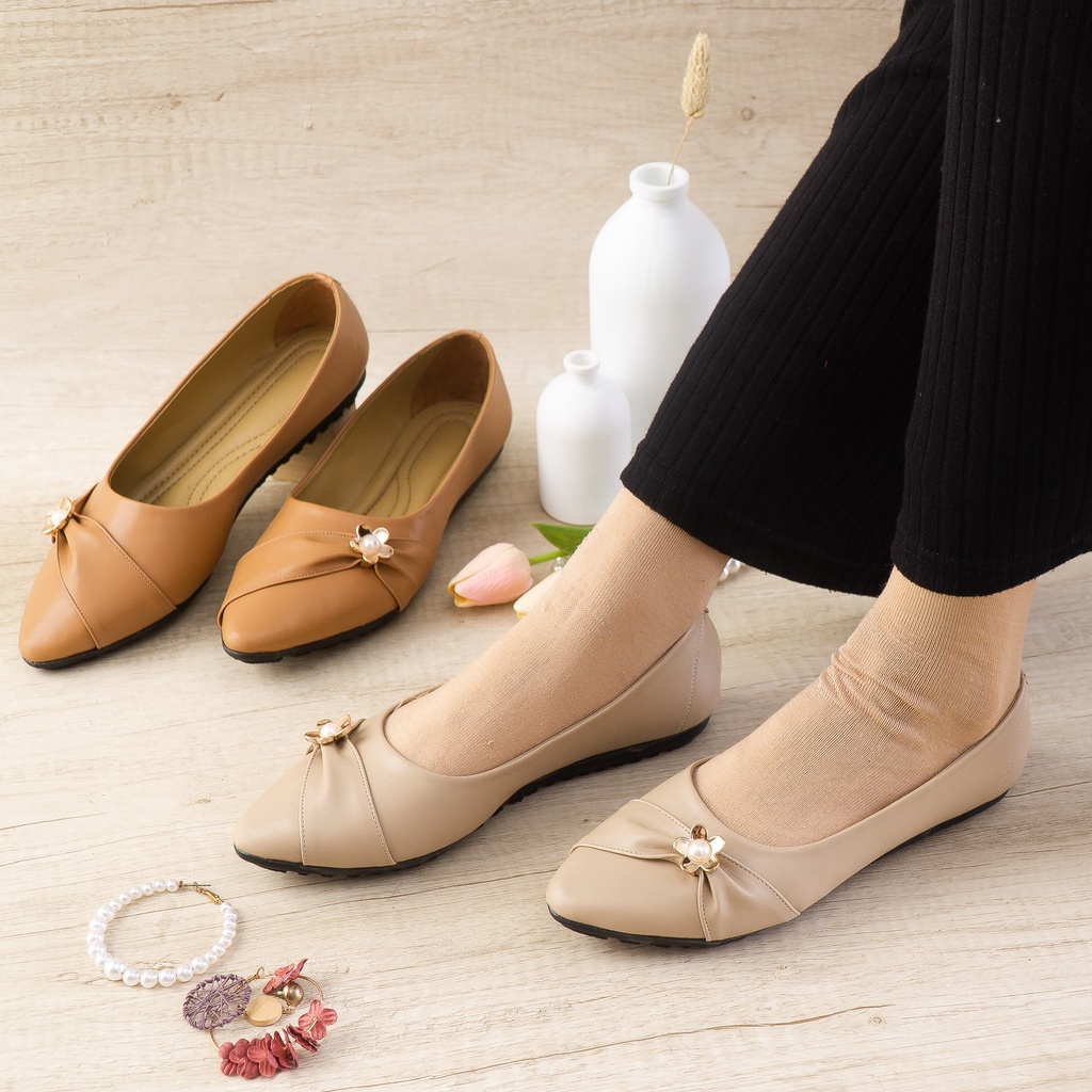 Sepatu Flatshoes Wanita Modis Formal