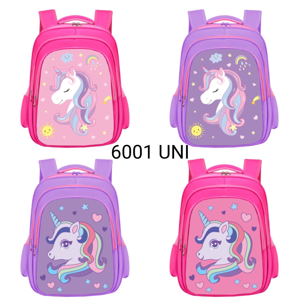 Princess Tas Sekolah Anak Perempuan Ransel Import Anak Wanita - Kids Backpack School Import