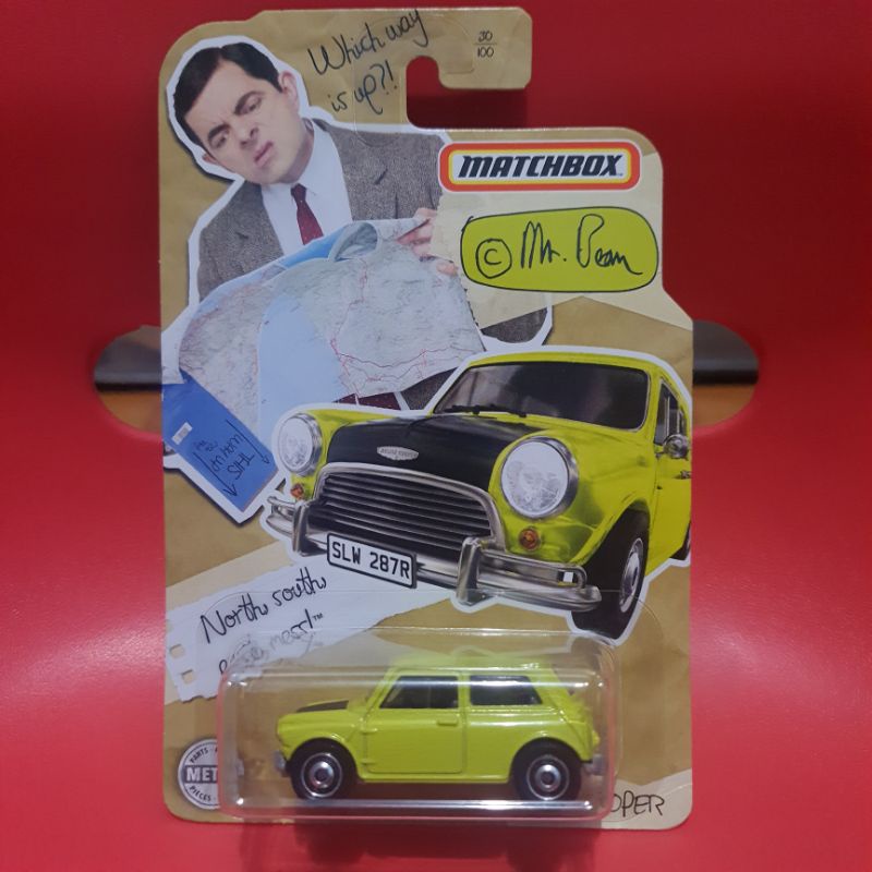 Matchbox Mini Cooper MR Bean