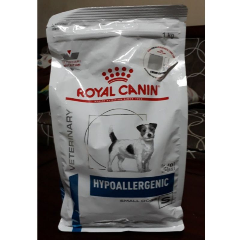 Royal Canin Vet Hypoallergenic Small Dog Kemasan 1KG / RC Small Dog Hypoallergenic