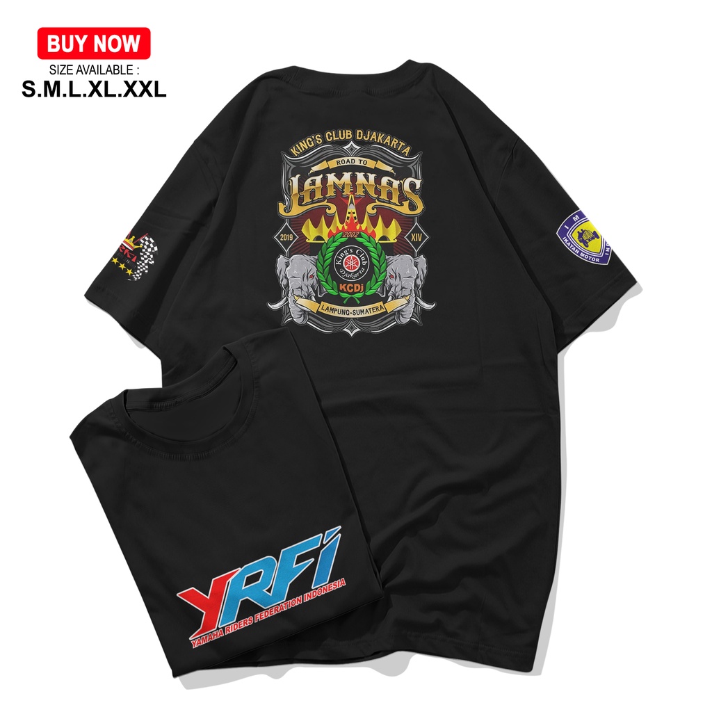 Kaos Jamnas Team Jakarta Rx King Official , Kaos YRKI, Kaos Jamnas Istimewa, Apparel Jamnas Banten, 