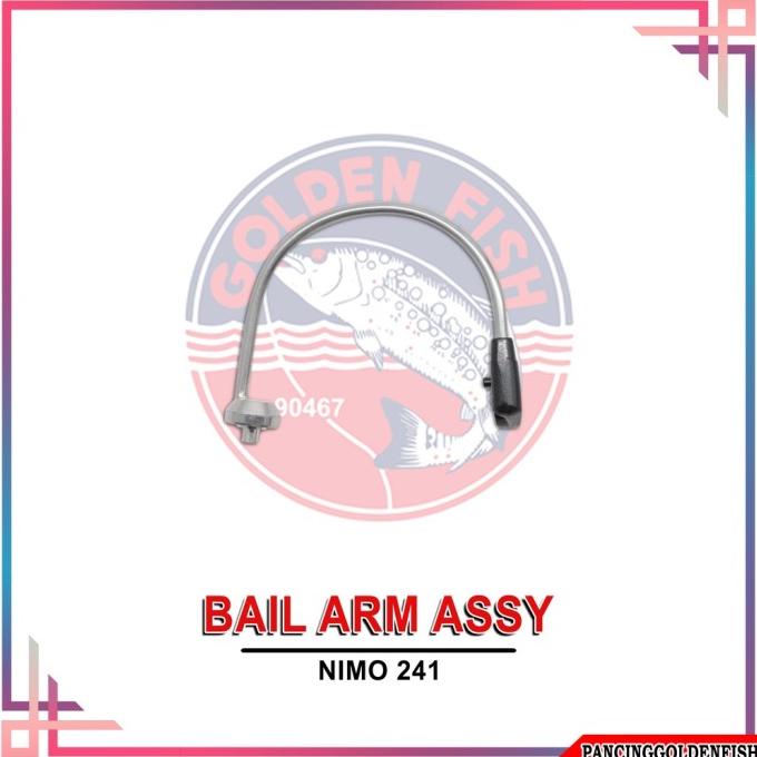 RU611 Spare Part Bail Arm Assy bail Lever Reel Goldenfis Nimo