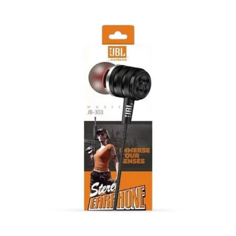 Headset J JB-303 EXTRA BASS Handsfree J JB303 EXTRABASS MIC Earphone J JB-303 EXTRA BASS