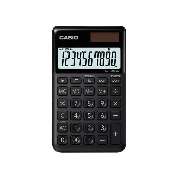 

SALE CASIO Colorful Calculator SL-1000SC-Black