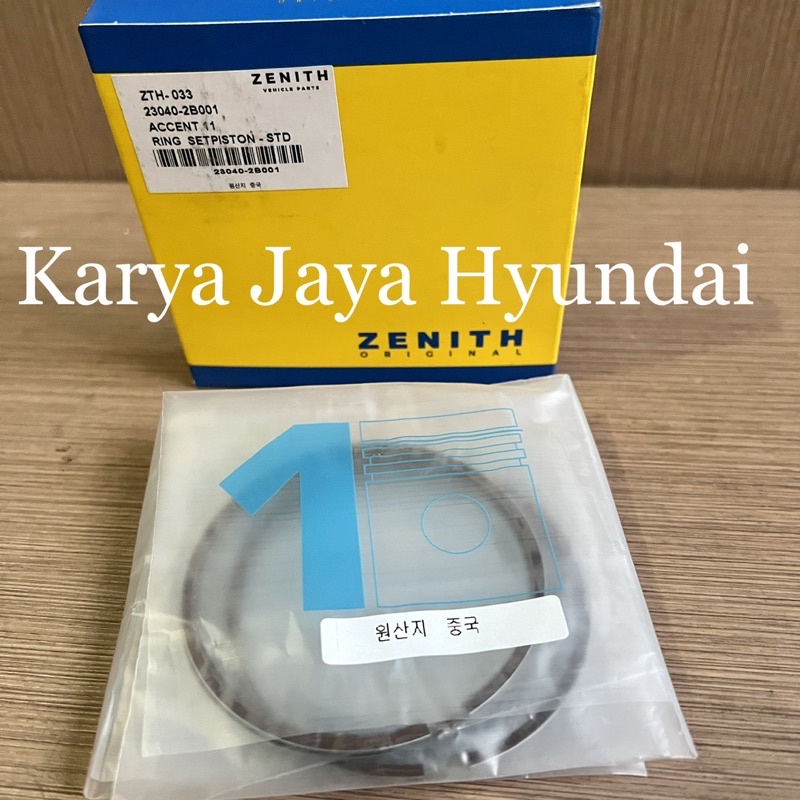 Ring piston Hyundai Grand Avega i20