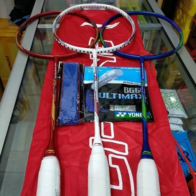 RAKET BADMINTON LINING WINDSTORM 75